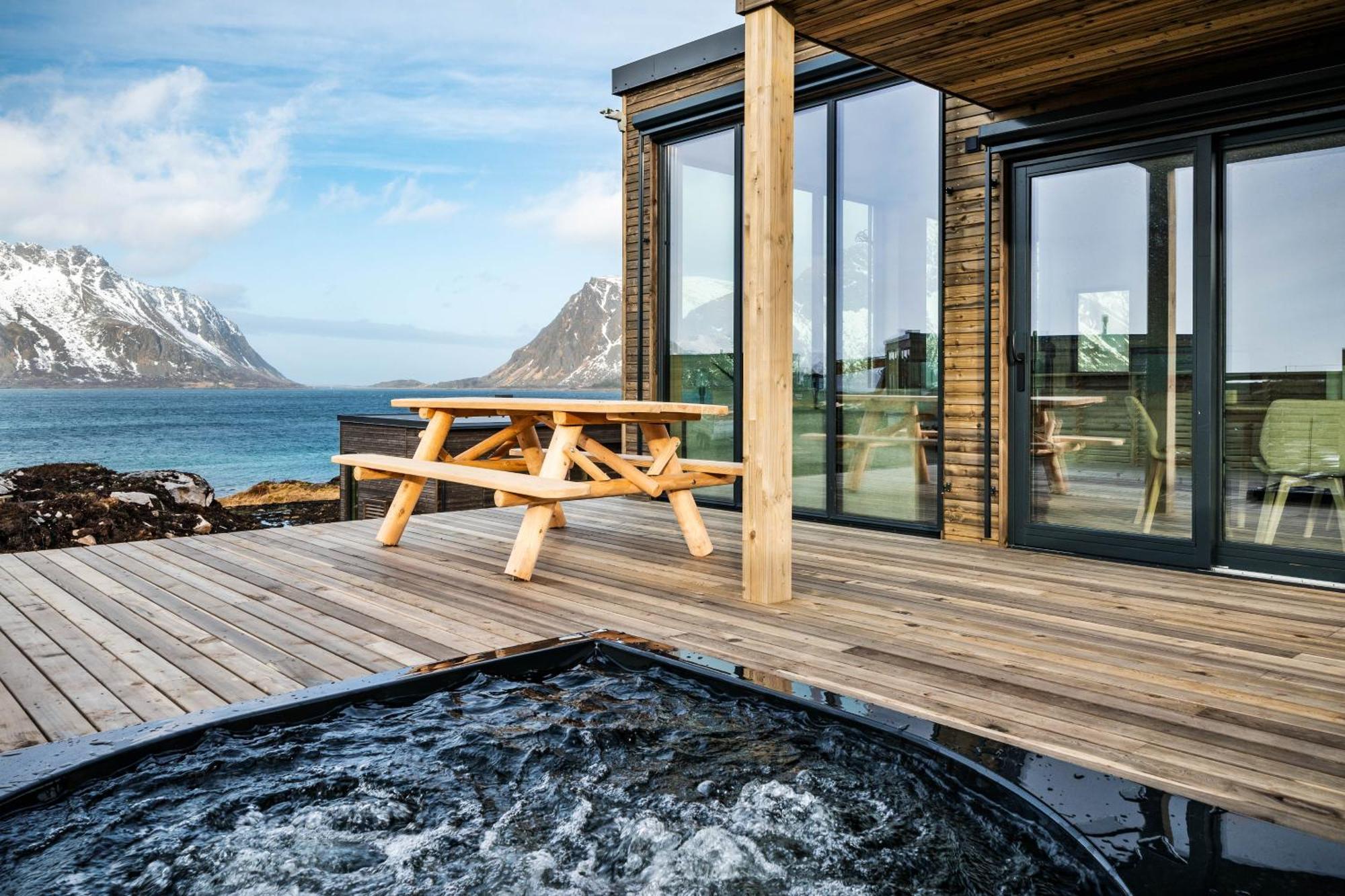 Nydelig Hytte I Unike Lofoten I Naerheten Av Henningsvaer! Lyngværet Exterior foto